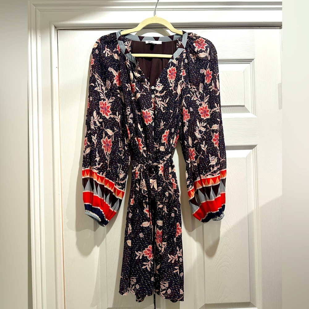 Sheer Long Sleeve Dress- Like New
